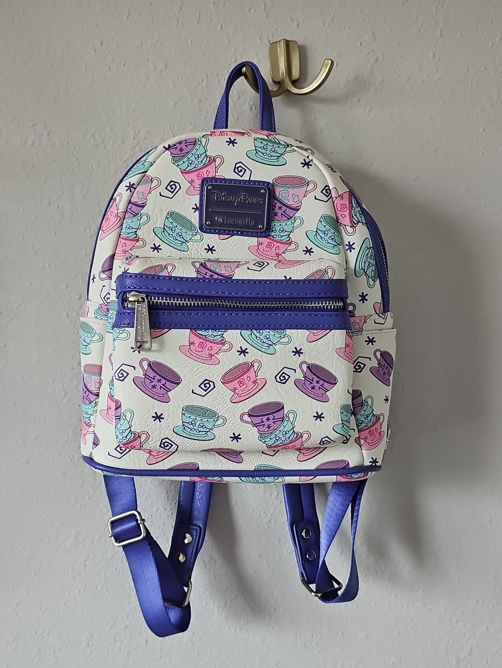 Disney Loungefly Mini Backpack Alice In Wonderland Mad Tea Party Rare